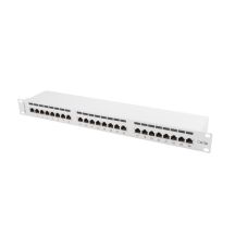 Patch panel Lanberg PPS5-1024-S (1U; 19"; cat. 5e; FTP; 24xRJ-45)