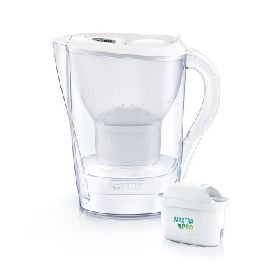 Brita Marella+1 Maxtra Pro PP filter jug (white; 2.4l)