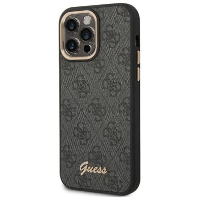 2. Guess 4G Vintage Gold Logo case for iPhone 14 Pro - black