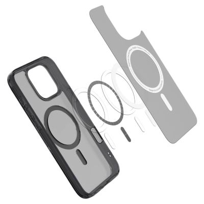 6. Spigen Ultra Hybrid Case for iPhone 16 Pro - Black