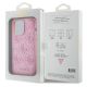 8. Guess GUHCP15XP4EPMP iPhone 15 Pro Max 6.7" pink/pink hardcase Leather 4G Stamped