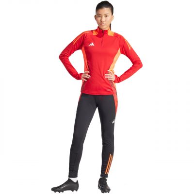 5. adidas Tiro 24 Competition Training Women's Pants Black and Red IS1637