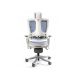 3. Wau 2 NW43 mesh office chair royalblue/white