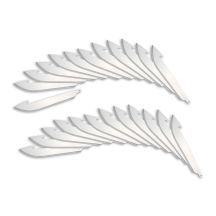 24 replaceable Outdoor Edge Drop-Point 350 blades