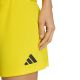 4. Adidas Entrada 26 women's shorts yellow JZ2540