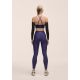 5. Casall Women's Overlap High Waist Tights Purple