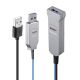 Lindy 43345 USB Cable USB 3.2 Gen 1 (3.1 Gen 1) 30m USB A 2 x USB A Blue, Silver