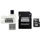 GoodRam All in one M1A4-1280R12 Memory Card with Adapter and Card Reader (128GB; Class 10; Adapter, MicroSDHC Card Reader, Memory Card)