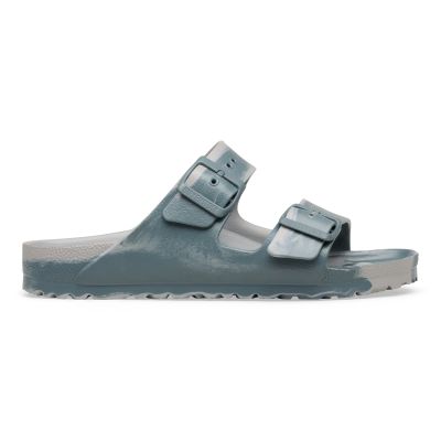 2. Birkenstock women's ARIZONA EVA 1031331 BASALT GRAY/STONE COIN MULTI flip-flops (narrow width)