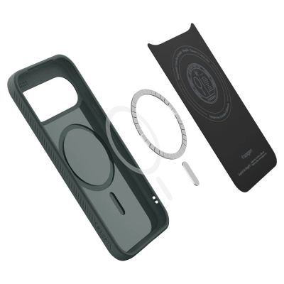 5. Spigen Liquid Air Mag MagSafe Case for Google Pixel 11 - Dark Green