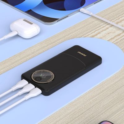 4. Dudao K12Pro Power Bank 22.5W PD 20000mAh USB-A, USB-C - Black