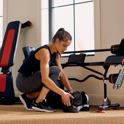 7. Bowflex select tech 100876 barbell rack