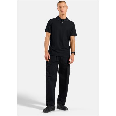 3. Men's Odlo CUBIC LIGHT Polo Shirt S/S, Black