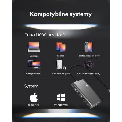 7. ICY BOX IB-AD1030-C USB 3.2 Gen 2 (3.1 Gen 2) Type-C 10000 Mbit/s Black