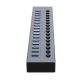 3. Orico BT2U3-16AB Hub 16x USB-A 3.0 with switches - gray