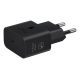 4. Samsung Power Adapter 25W USB-C Fast Charge Charger (No Cable) Black