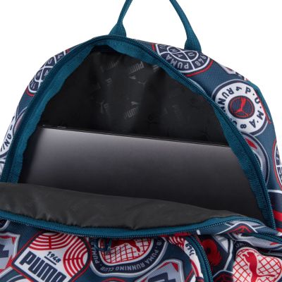 4. Puma Academy Backpack Blue and Red AOP 91150 27