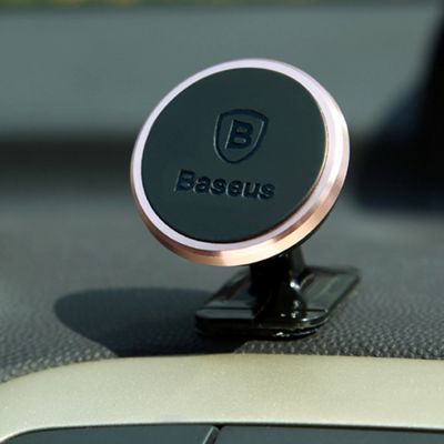 4. Magnetic car holder for the Baseus 360º cockpit (Overseas Edition) - silver