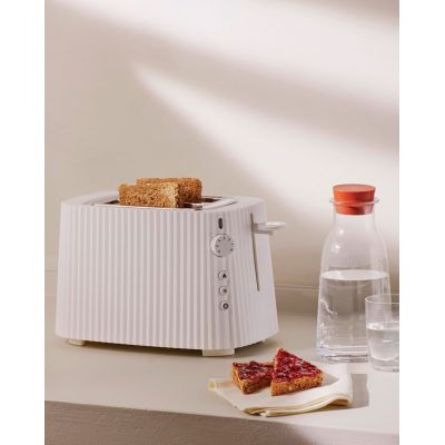 3. Alessi MDL08W Toaster White