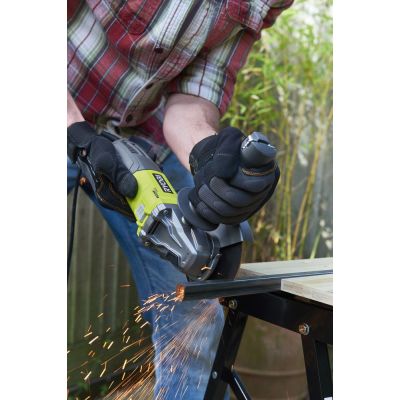 7. Ryobi RAG800-125G 800W Angle Grinder