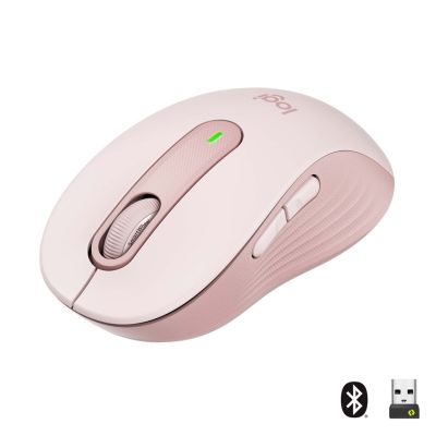 7. Logitech Signature M650 Wireless Mouse Pink