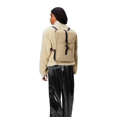 4. Rains backpack BACKPACK MINI W3 13020 24 SAND