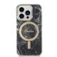 3. Set Guess GUBPP14LHMEACSK Case+ Charger iPhone 14 Pro 6.1" black/black hard case Marble MagSafe