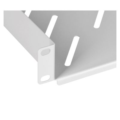 5. Fixed shelf For 10” cabinets Lanberg AK-1012-S (180 mm; gray)