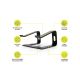 9. Port Designs 901103 Laptop Stand Notebook Holder Aluminum, Black 39.6 cm (15.6")