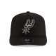 2. New Era 9SEVENTY San Antonio Spurs NBA Team Black Stretch Snapback Cap - 60755445