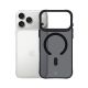 3. 3mk Smoke MagCase for iPhone 17 Pro - Black Semi-Transparent