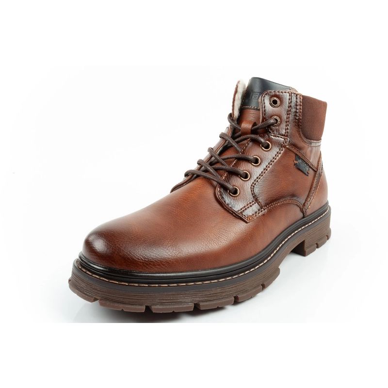 3. Wrangler Noah men's boots, Chelsea boots, elegant, insulated, brown