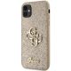 2. Guess GUHCN61HG4SGD case for iPhone 11 / Xr - gold Glitter Script Big 4G