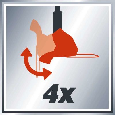 7. Einhell GC-ET 4530 Set 30 cm 450 W Electric Aluminum, Black, Orange