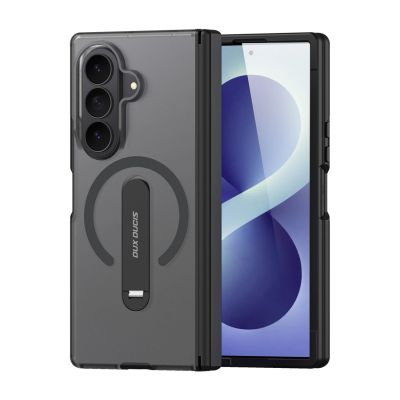 2. Dux Ducis Kind Case for Samsung Galaxy Z Fold 8 Ultra / Z Fold 7 with Stand Compatible with MagSafe - Black