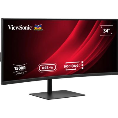 3. Viewsonic VG3419C-2 Computer Monitor 86.4 cm (34") 3440 x 1440 px UltraWide Quad HD LED Black