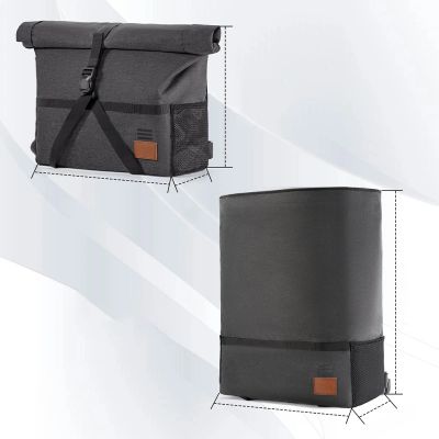 4. Rockbros H48 Multifunctional Handlebar Bicycle Bag - Gray