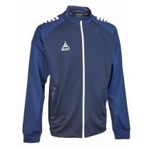 SELECT Spain v25 navy blue full zip football training sweatshirt