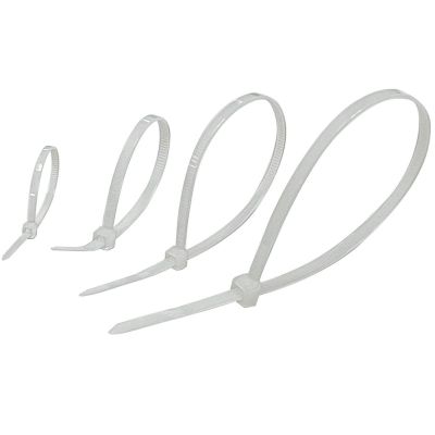 10. RAPSY CABLE TIES 200 PCS 4 SIZES BLACK+DECKER