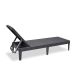 15. KETER Jaipur 235162 garden lounger (anthracite color)