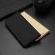 13. Dux Ducis Skin Pro Case For Xiaomi Redmi 11A / Poco C55 / Redmi 12C Cover Flip Card Wallet Stand Gold