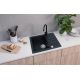 SINK ROCK30 BLCK+MIXER+SIF 1213091SEN