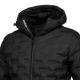 2. PIT BULL CARVER men's spring jacket black with hood - 52010490000