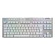 2. Logitech G G915 X Lightspeed Gaming Keyboard USB + RF Wireless + Bluetooth QWERTY American International White