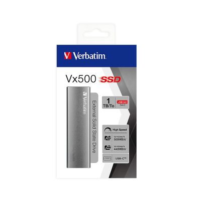 4. VX500 EXTERNAL SSD DRIVE 1TB/SILVER USB 3.1