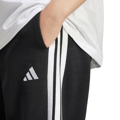 4. adidas Essentials 3-Stripes Fleece Loose-Fit Pants W JE1276