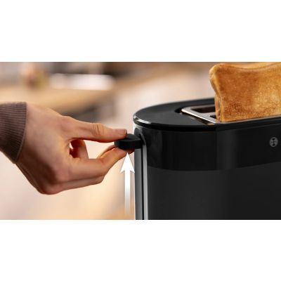10. Bosch TAT2M123 2-Cup Toaster 950W Black
