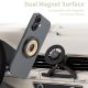 4. Tech-Protect MMR700 Lamano MagSafe Magnetic Phone Holder - Black and Gold
