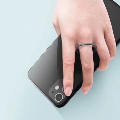 14. Baseus ultrathin self-adhesive ring holder phone stand silver (SUYB-0S)