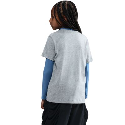 2. Nike Sportswear Kids' T-Shirt, Grey, FZ5178 064
